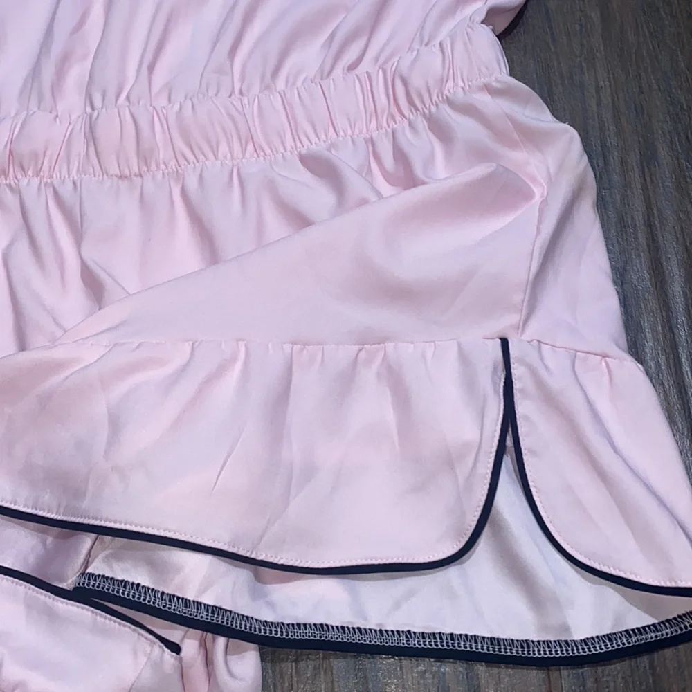 COPY - Victoria Secret pink and black romper